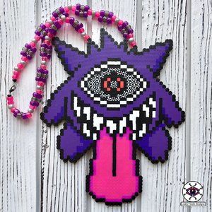 Gengar Subtronics Perler Necklace